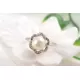 Кольцо ROZI RG-83300A с искусственной жемчужиной