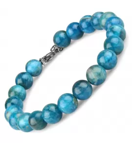 Женский браслет Everiot Select LNS-2217 из голубого апатита
