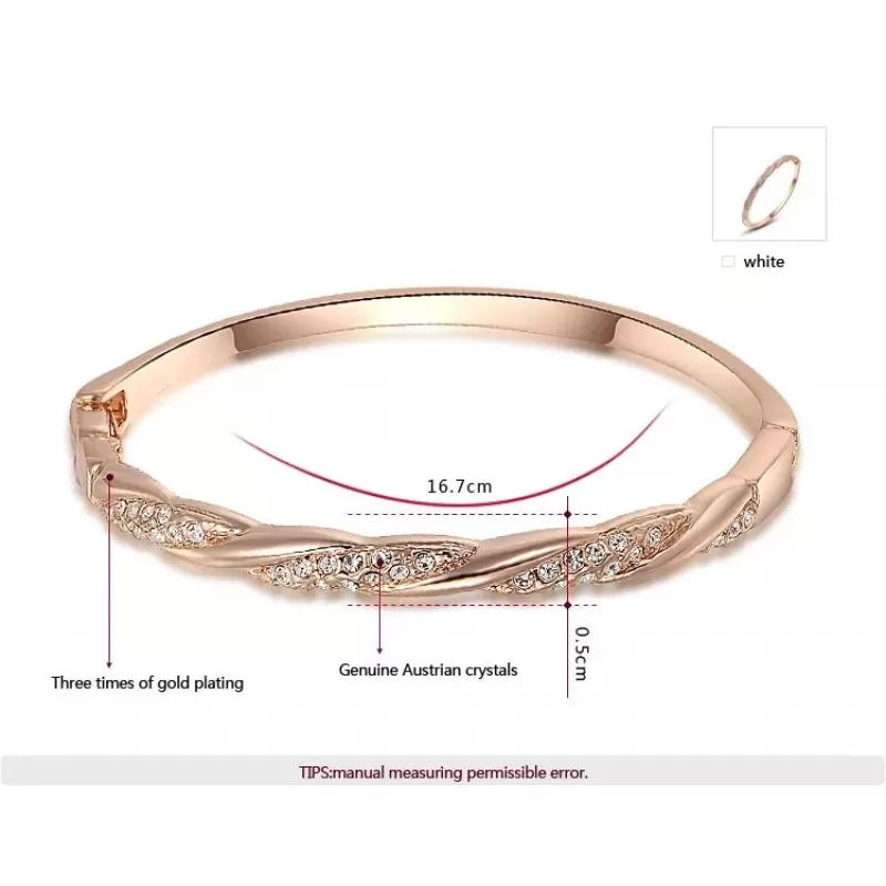 Браслет ROZI BC-17605A закрученный