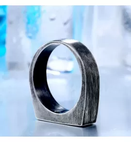 Мужской перстень-печатка из стали TATIC SR-BR-437