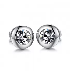 Серьги-гвоздики Everiot SE-XP-0065 с фианитами