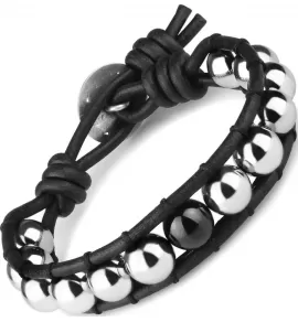 Браслет плетеный Everiot Select LNS-3104 из гематита