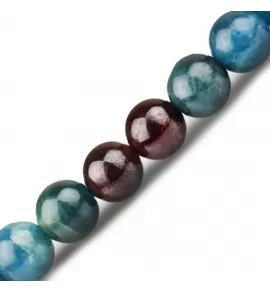 Браслет со знаками зодиака на резинке Everiot Select LNS-6018 из апатита и граната