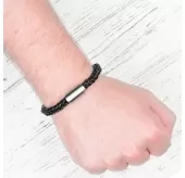 Кожаный браслет мужской Everiot BC-MJ-1584