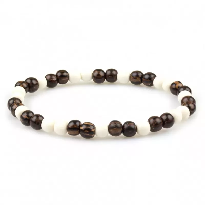 Браслет на резинке Everiot Select --LNS-0205 из дерева