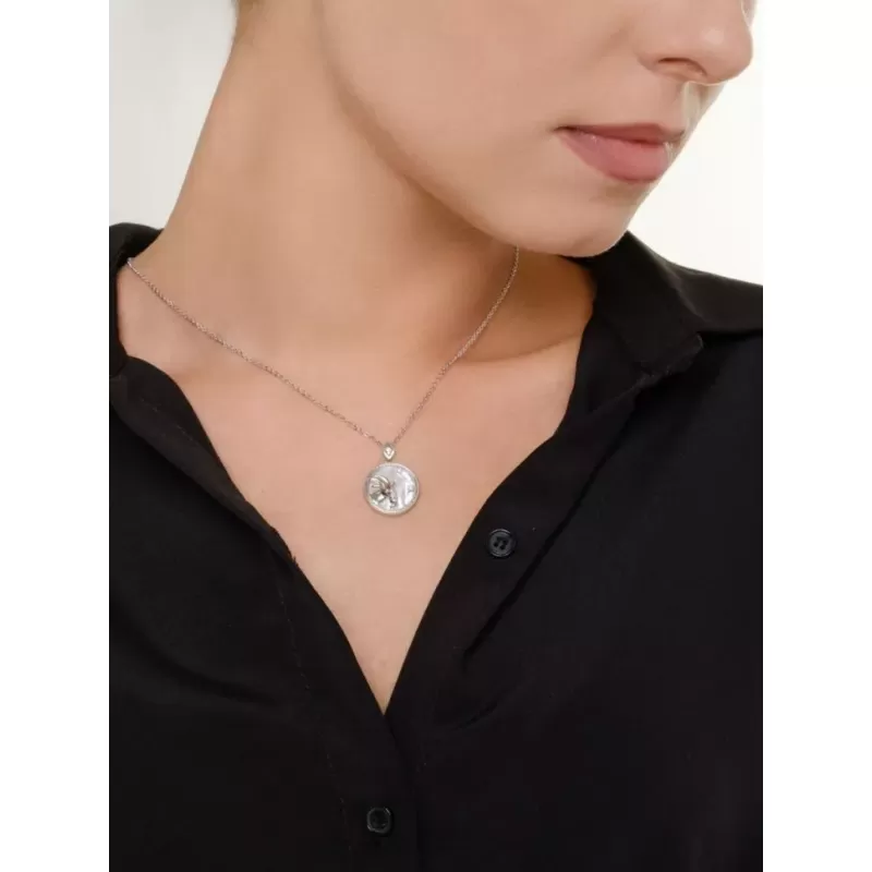 Кулон знак зодиака Козерог Zodiacer SPD-LL-CN на тонкой цепочке