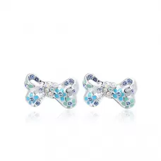 Серьги ROZI RR-02300A в форме бантиков