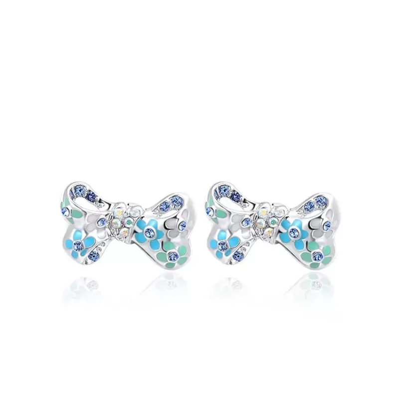 Серьги ROZI RR-02300A в форме бантиков