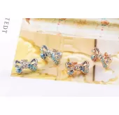 Серьги ROZI RR-02300A в форме бантиков