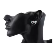 Серьги ROZI RR-02300A в форме бантиков