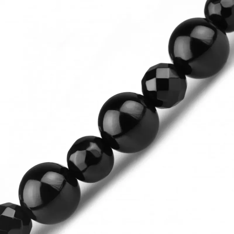 Браслет Шамбала Everiot Select LNS-3002 из агата и камня бычий глаз