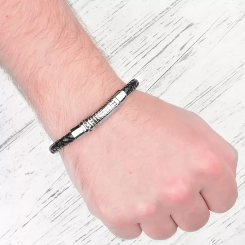 Кожаный браслет мужской Everiot SP-MJ-1589