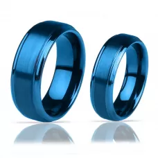Синее кольцо из вольфрама INFY R-TG-0022