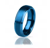 Синее кольцо из вольфрама INFY R-TG-0022