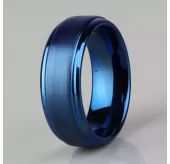 Синее кольцо из вольфрама INFY R-TG-0022