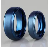 Синее кольцо из вольфрама INFY R-TG-0022