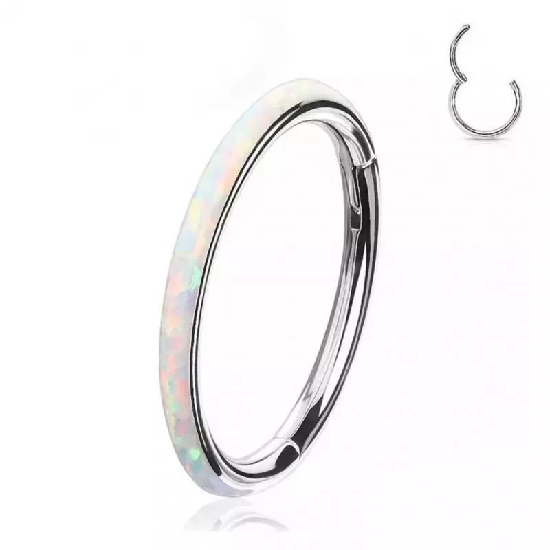 Кольцо кликер из титана Pirslab WB-RHT43 серьга для пирсинга септума, трагуса и хеликса, брови, губ (диаметр от 8 мм до 10 мм)