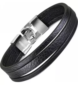 Кожаный мужской браслет Everiot BC-MJ-1593