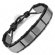Браслет плетеный Everiot Select LNS-2241 из гематита
