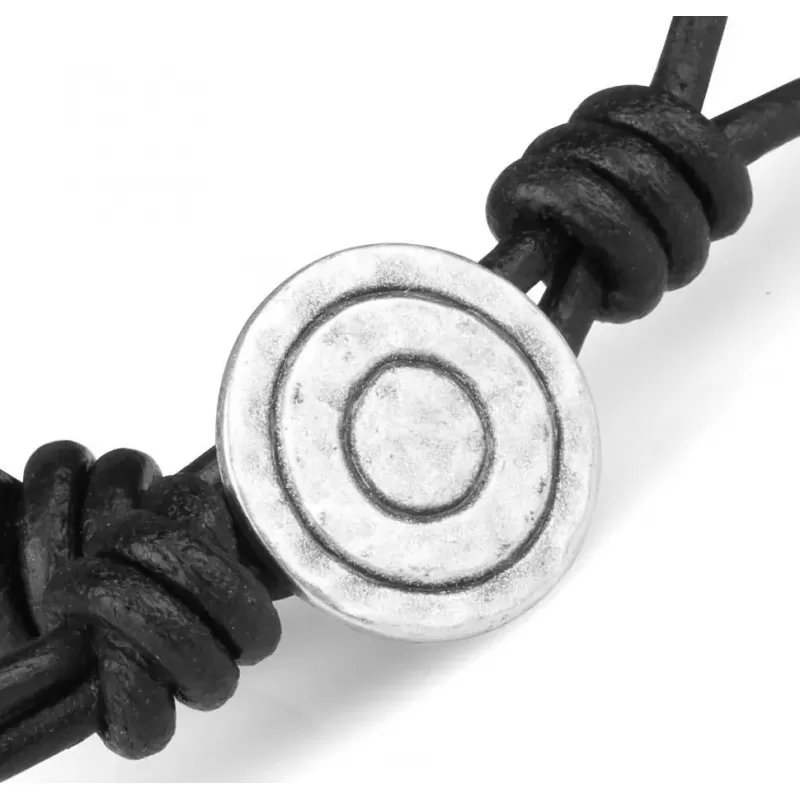 Браслет плетеный Everiot Select LNS-2241 из гематита