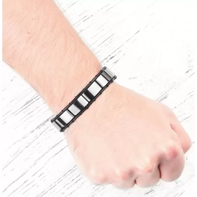 Браслет плетеный Everiot Select LNS-2241 из гематита