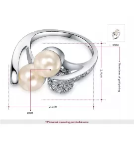 Кольцо ROZI RG-09350A с оригинальным декором