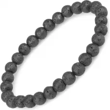 Браслет на резинке Everiot Select LNS-0207 из лавы