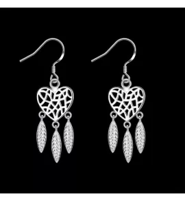 Серьги-подвески SPE-XP-14284 в форме ловца снов