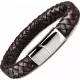 Кожаный мужской браслет Everiot BC-MJ-1596 плетеный