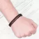 Кожаный мужской браслет Everiot BC-MJ-1596 плетеный