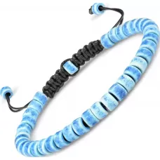 Браслет в стиле Шамбала Everiot Select --LNS-2008 из керамических бусин