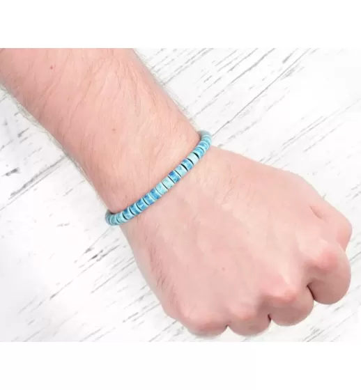 Браслет в стиле Шамбала Everiot Select --LNS-2008 из керамических бусин