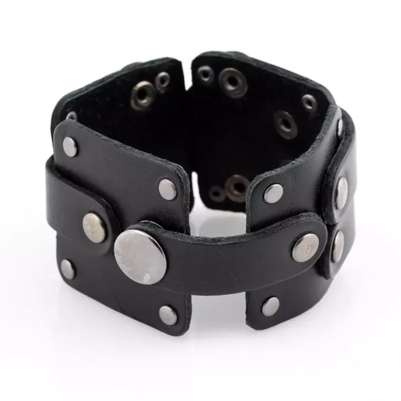 Кожаный браслет мужской Scappa P-611