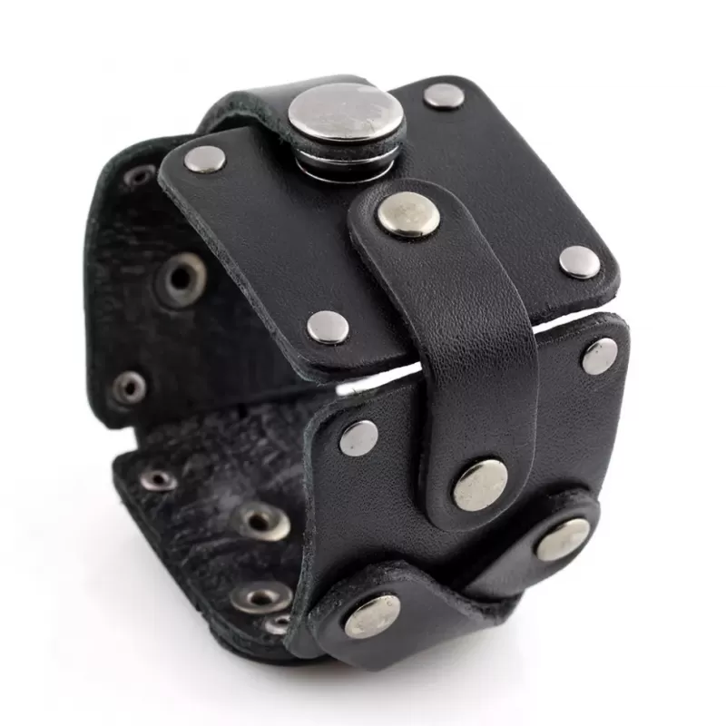 Кожаный браслет мужской Scappa P-611