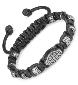 Мужской браслет Шамбала Everiot Select LNS-2285 из стальных бусин