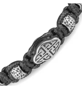 Мужской браслет Шамбала Everiot Select LNS-2285 из стальных бусин