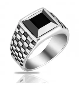 Мужской перстень из стали RSS-7140-ST