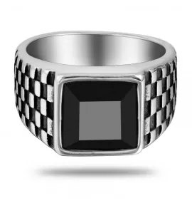 Мужской перстень из стали RSS-7140-ST