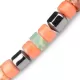 Браслет Шамбала Everiot Select LNS-0287 из коралла и гематита