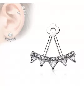 Подвеска для сережек TATIC ED-03-C с треугольным декором