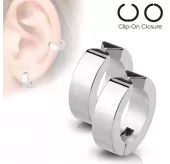 Стальные серьги клипсы (кольца) TATIC SFE-13531