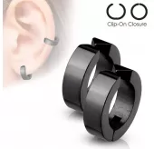 Стальные серьги клипсы (кольца) TATIC SFE-13531