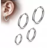 Набор серьги конго TATIC SET-1/2xSE3065S из нержавеющей стали 8, 10, 12 и 14 мм