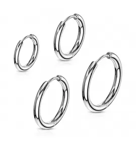 Набор серьги конго TATIC SET-1/2xSE3065S из нержавеющей стали 8, 10, 12 и 14 мм