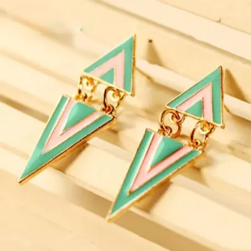 Серьги DS-75566 оригинальной формы