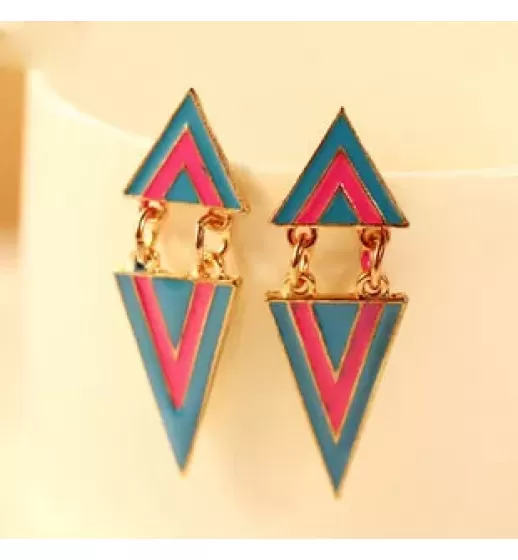 Серьги DS-75566 оригинальной формы