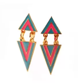 Серьги DS-75566 оригинальной формы