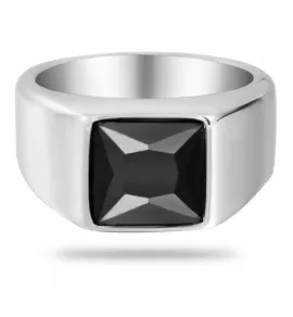 Мужской перстень из стали RSS-7120-ST