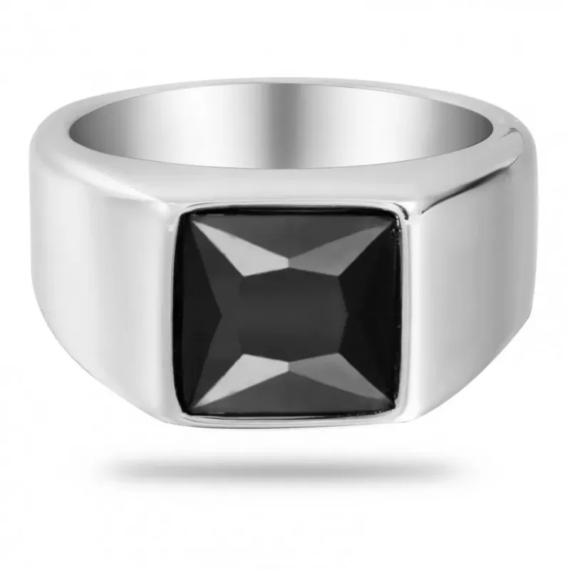 Мужской перстень из стали RSS-7120-ST