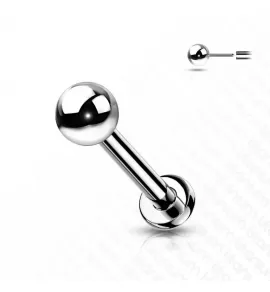 Титановая серьга лабрет (безрезьбовой пирсинг) Pirslab ITL01 для уха, трагуса, хеликса, губ